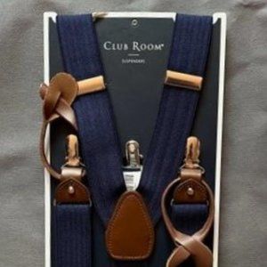 Club Room Adjustable Suspenders